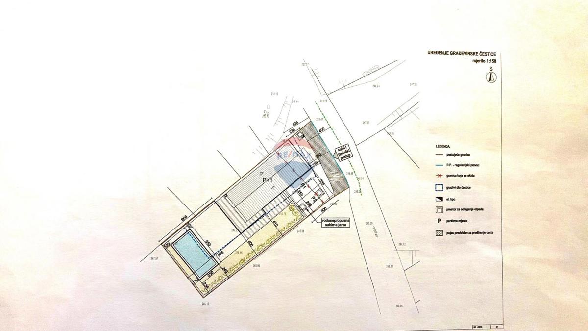 Terreno edificabile Momjan, Buje, 284m2