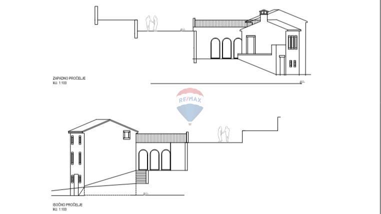 Istria, Oprtalj – Villa in pietra dal design unico