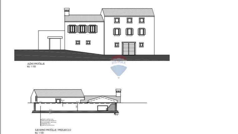 Istria, Oprtalj – Villa in pietra dal design unico