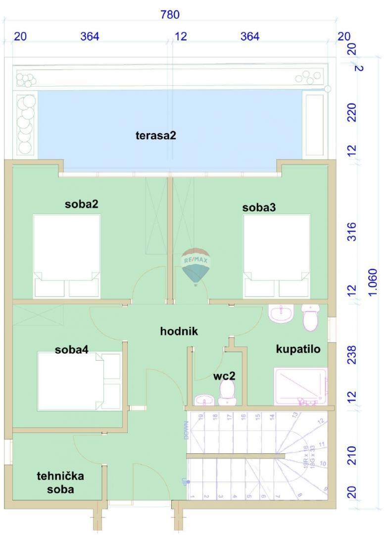 Terreno edificabile Plomin, Kršan, 543m2