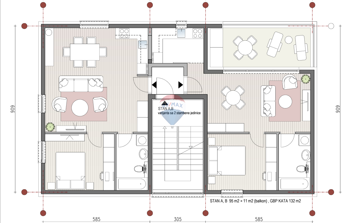 Terreno edificabile Rudeš, Trešnjevka - Sjever, 317m2