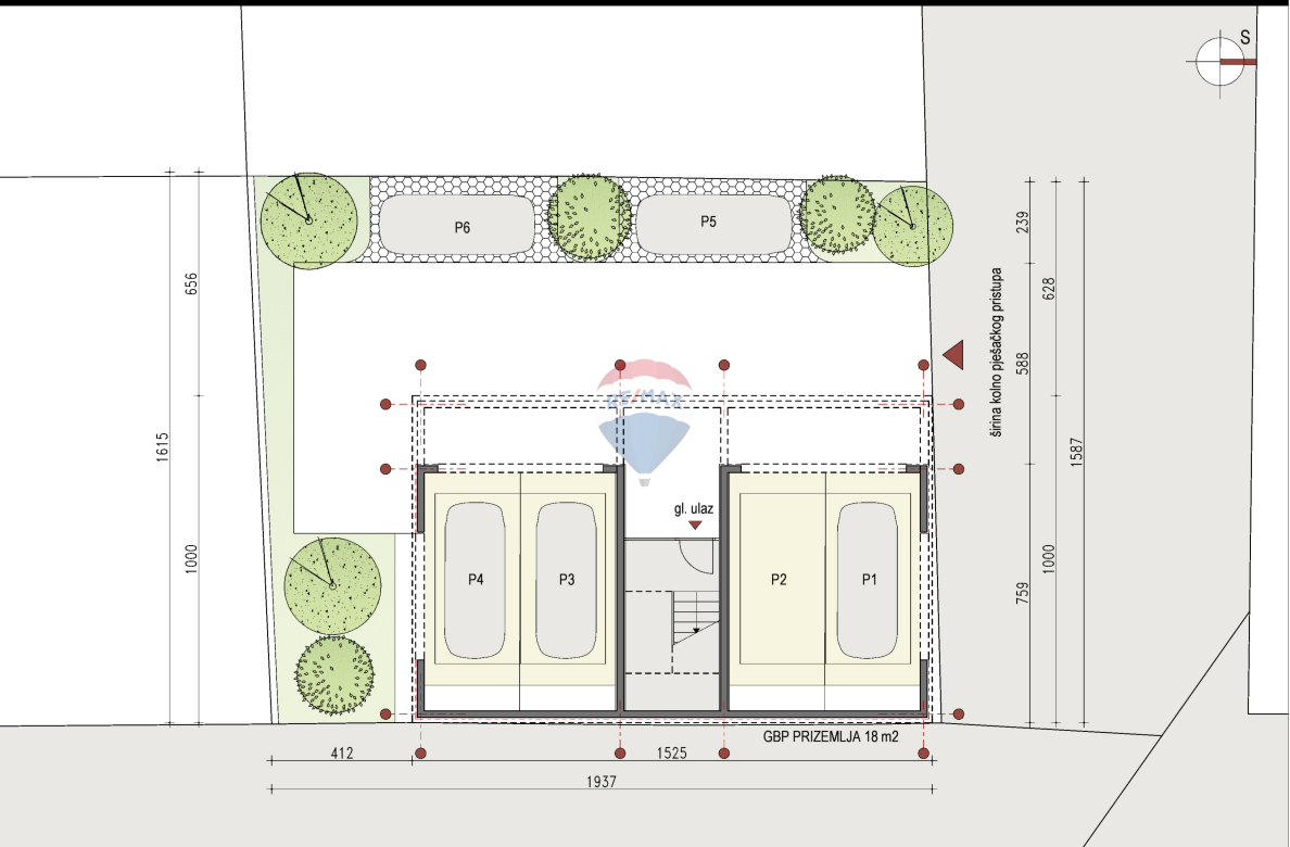 Terreno edificabile Rudeš, Trešnjevka - Sjever, 317m2