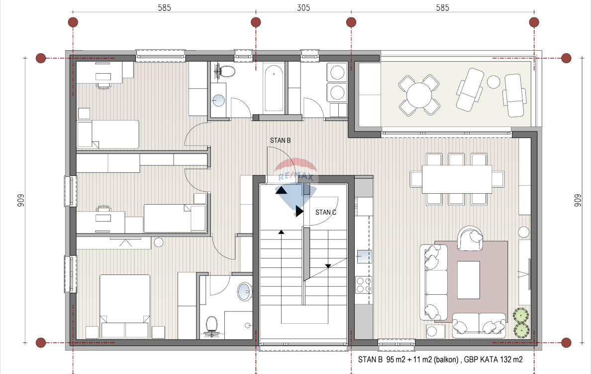 Terreno edificabile Rudeš, Trešnjevka - Sjever, 317m2