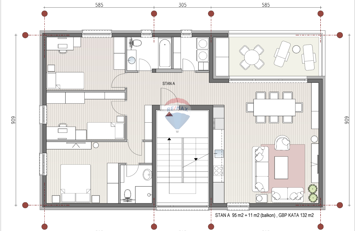 Terreno edificabile Rudeš, Trešnjevka - Sjever, 317m2