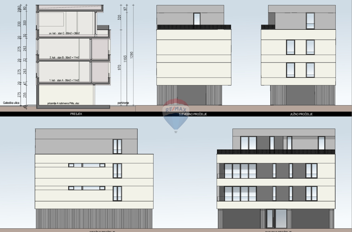 Terreno edificabile Rudeš, Trešnjevka - Sjever, 317m2