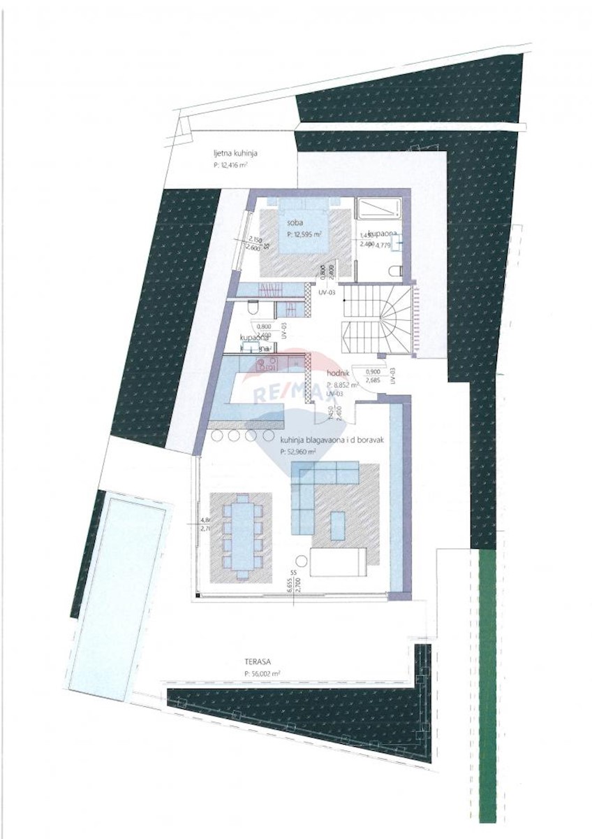 Terreno edificabile Šmrika, Kraljevica, 399m2