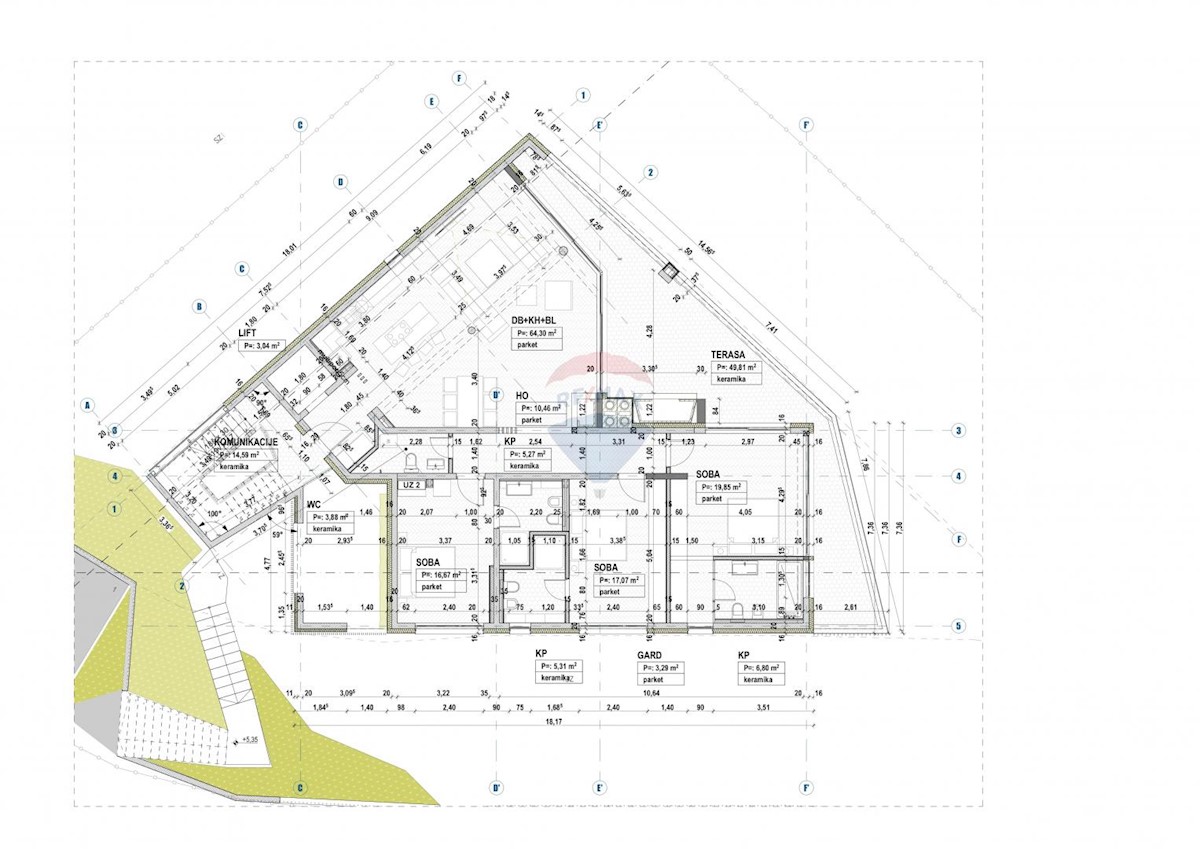 Appartamento Plahuti, Opatija, 223,31m2