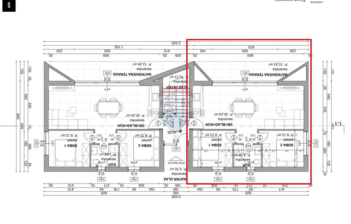 Appartamento Draga Bašćanska, Baška, 62m2