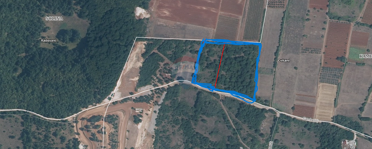 Terreno non edificabile Gambetići, Višnjan, 40.350m2