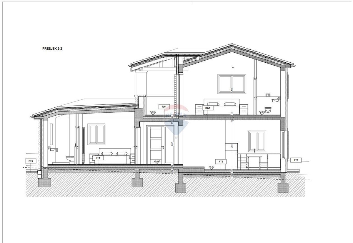 Terreno edificabile Kaštelir, Kaštelir-Labinci, 752m2