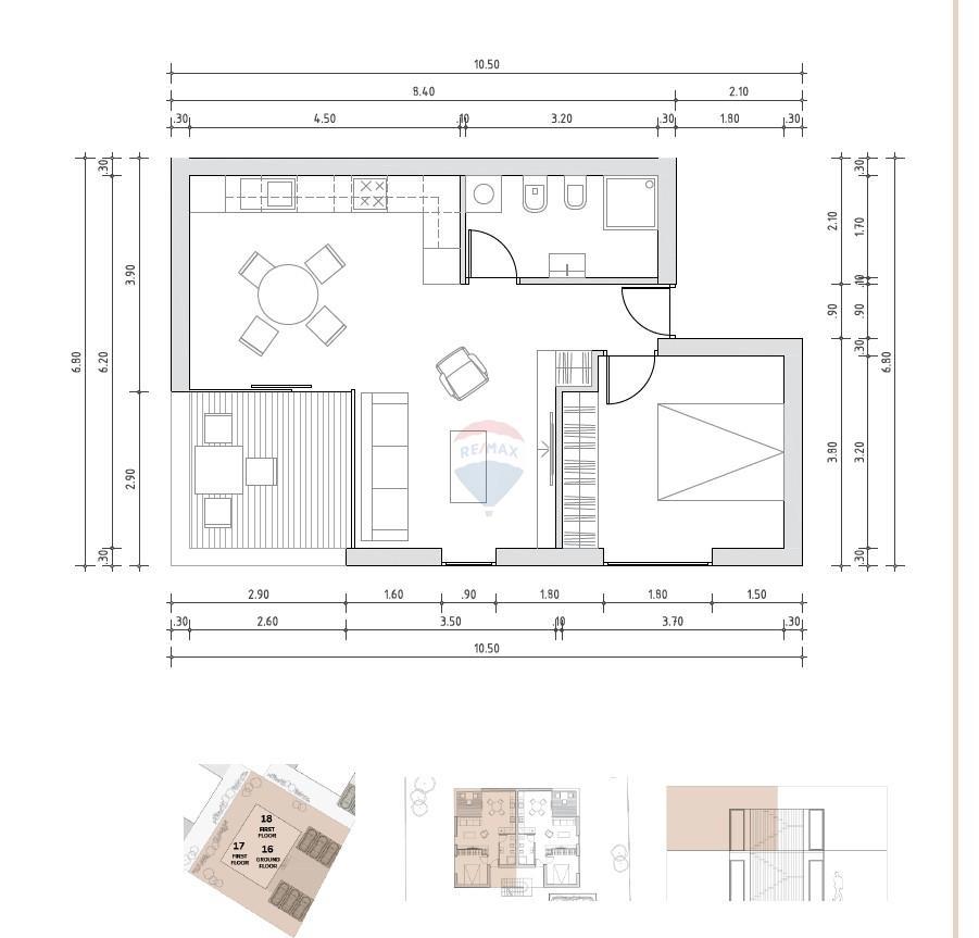 Appartamento Dajla, Novigrad, 53,80m2