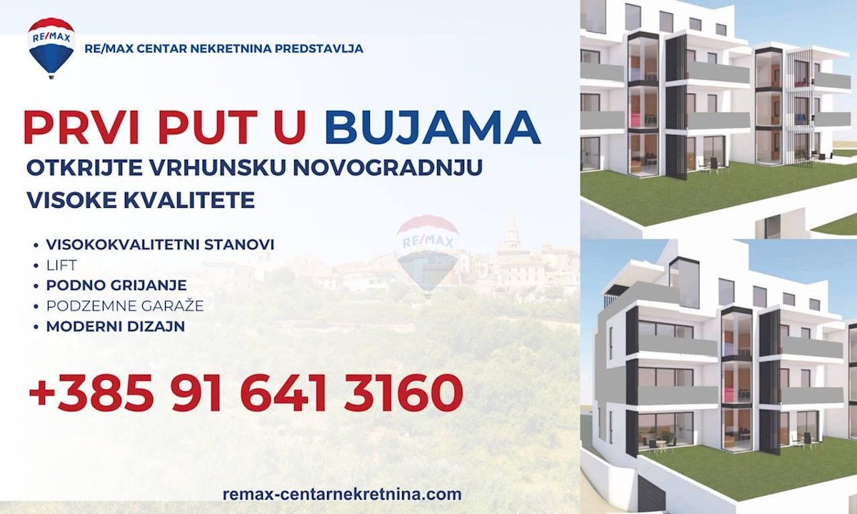 Appartamento Buje, 78m2