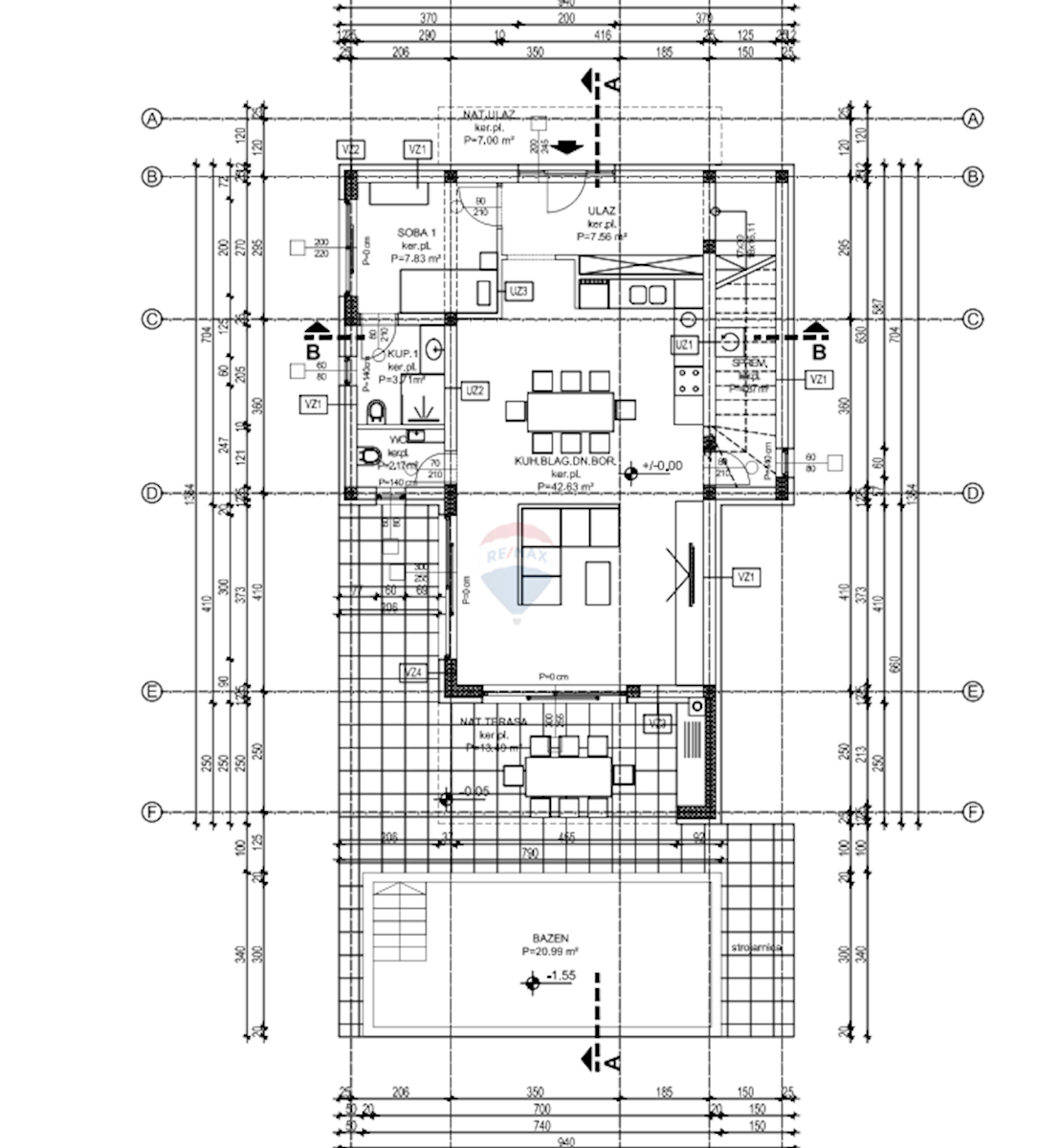 Casa Brzac, Krk, 151,23m2