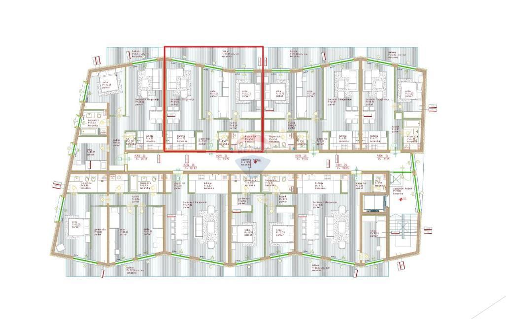 Appartamento Poreč, 80,61m2