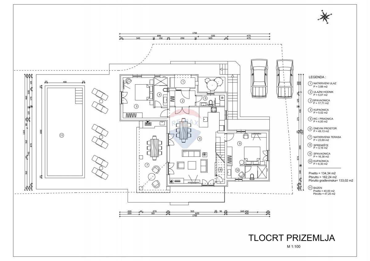 ISTRIA, ST. LOVREČ - Building land 989 m2 