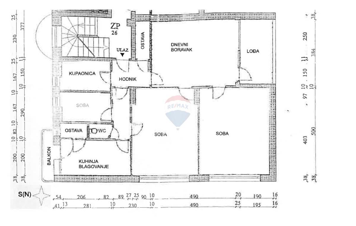 Appartamento Šalata, Gornji Grad - Medveščak, 99,93m2