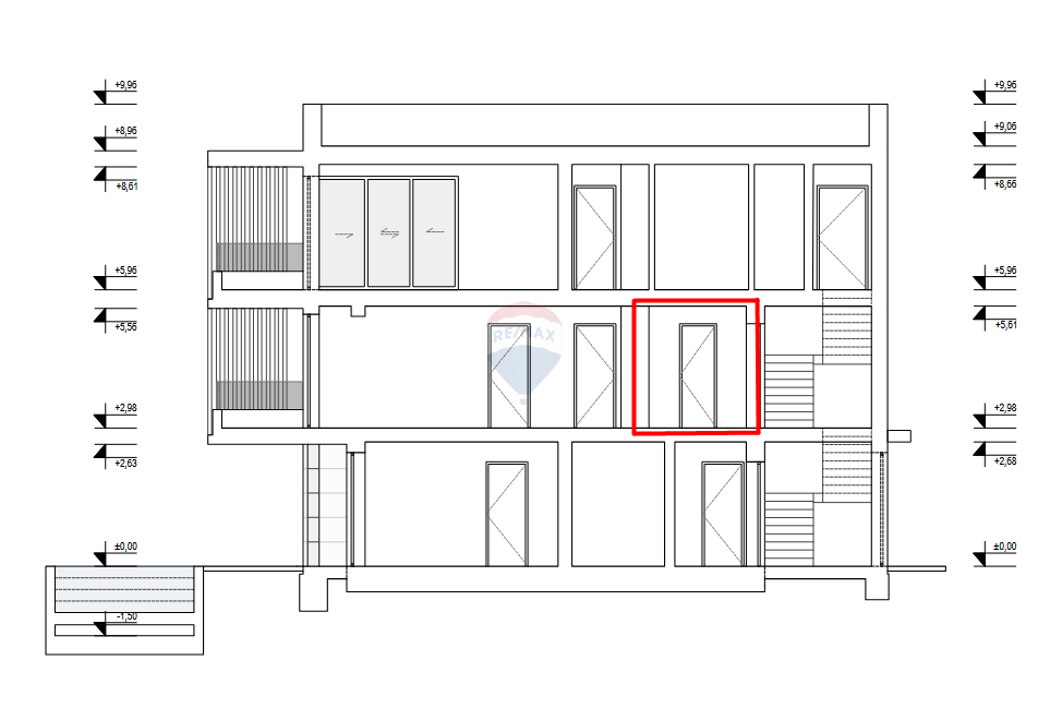 Jadranovo - appartamento con due camere da letto in una nuova costruzione