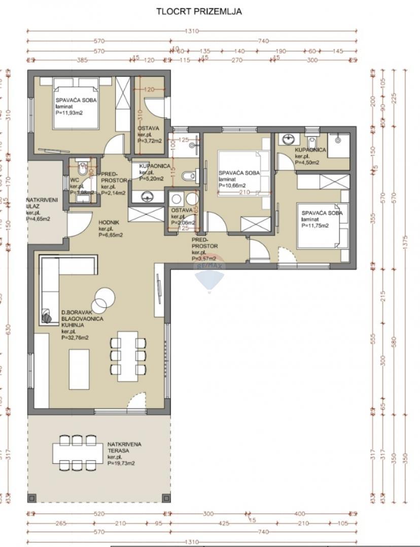 Casa Žminj, 121,30m2
