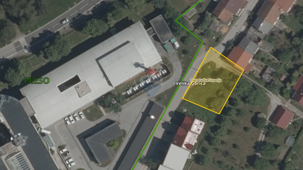 Terreno edificabile Pleso, Velika Gorica, 838m2