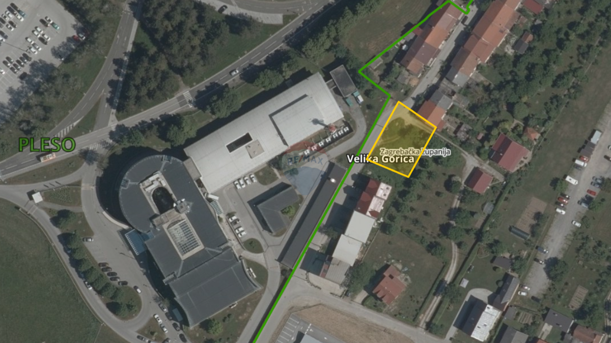 Terreno edificabile Pleso, Velika Gorica, 838m2