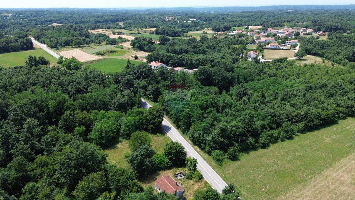 ISTRIA, ŽMINJ – Bella tenuta e terreno edificabile