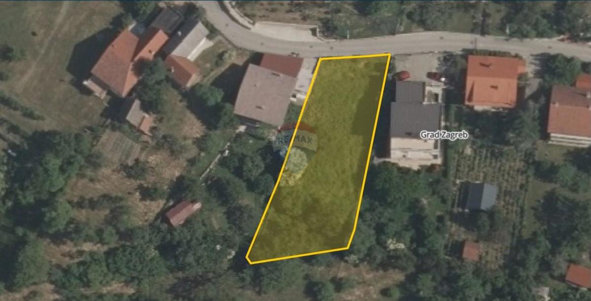 Terreno edificabile Šestine, Podsljeme, 831m2