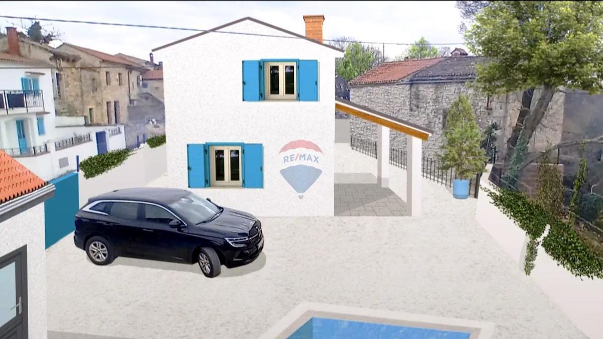 Casa Butkovići, Svetvinčenat, 110m2