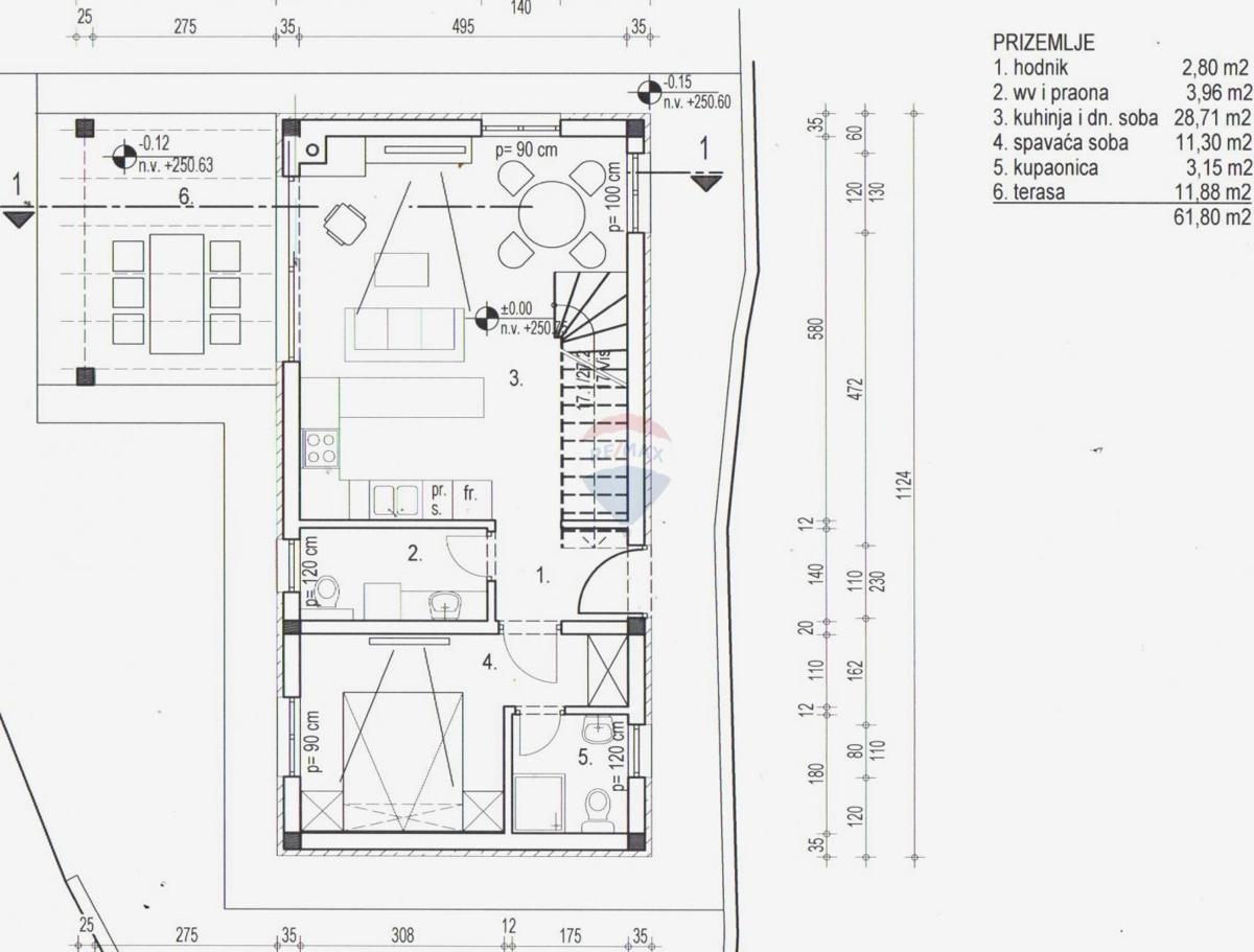 Casa Butkovići, Svetvinčenat, 110m2