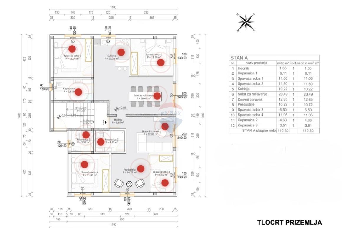 Istria, Valbandon – Appartamento quadrilocale in nuova costruzione