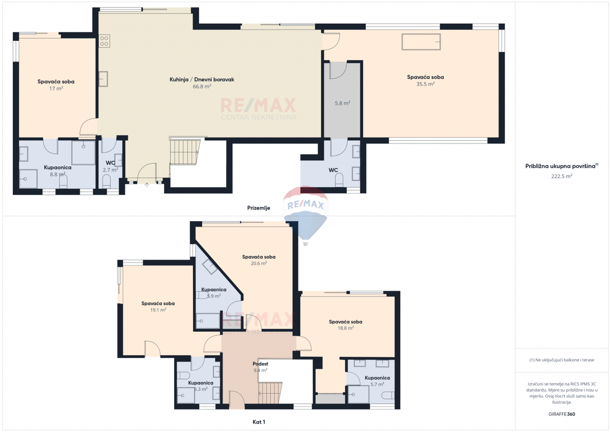 Casa moderna di lusso con piscina e jacuzzi su ampio terreno