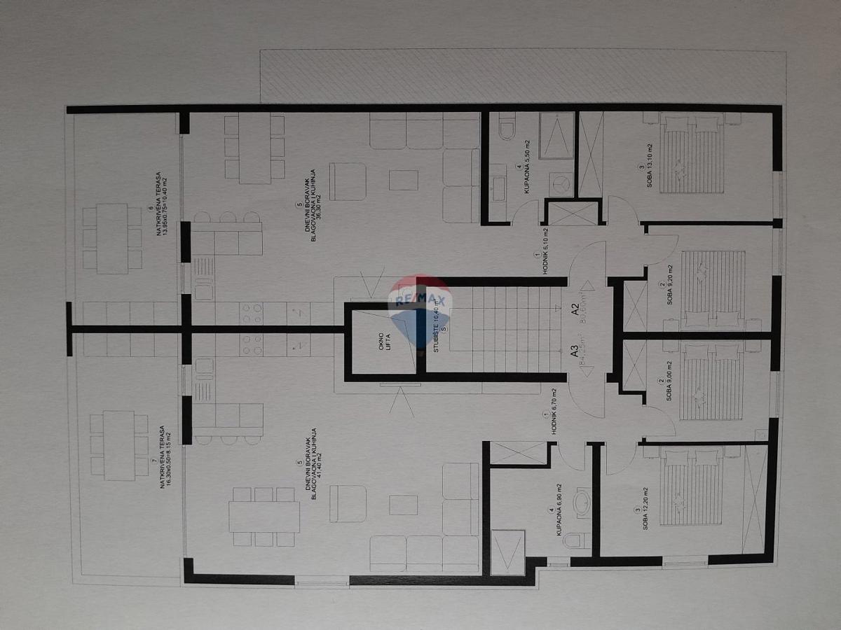Appartamento Busoler, Pula, 92,25m2