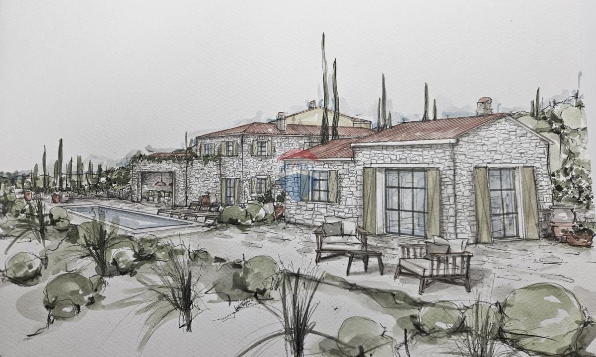 Terreno edificabile Buje, 2.524m2