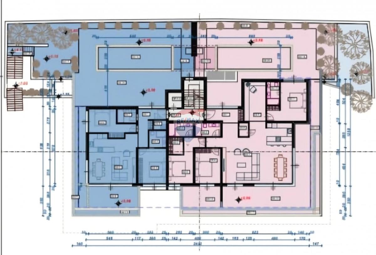 Appartamento Punta Kolova, Opatija, 217,01m2