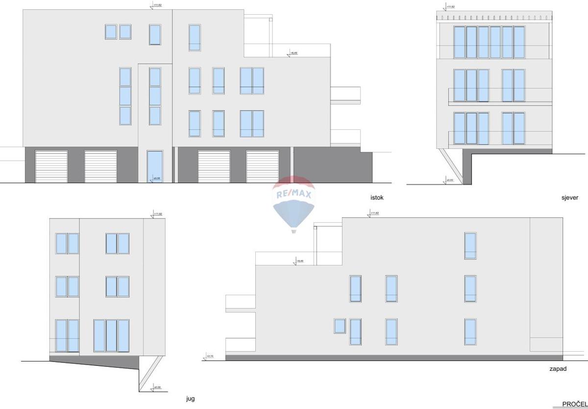Terreno edificabile Bijenik, Črnomerec, 806m2