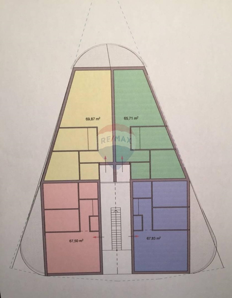 Terreno edificabile Rovinjsko Selo, Rovinj, 1.555m2