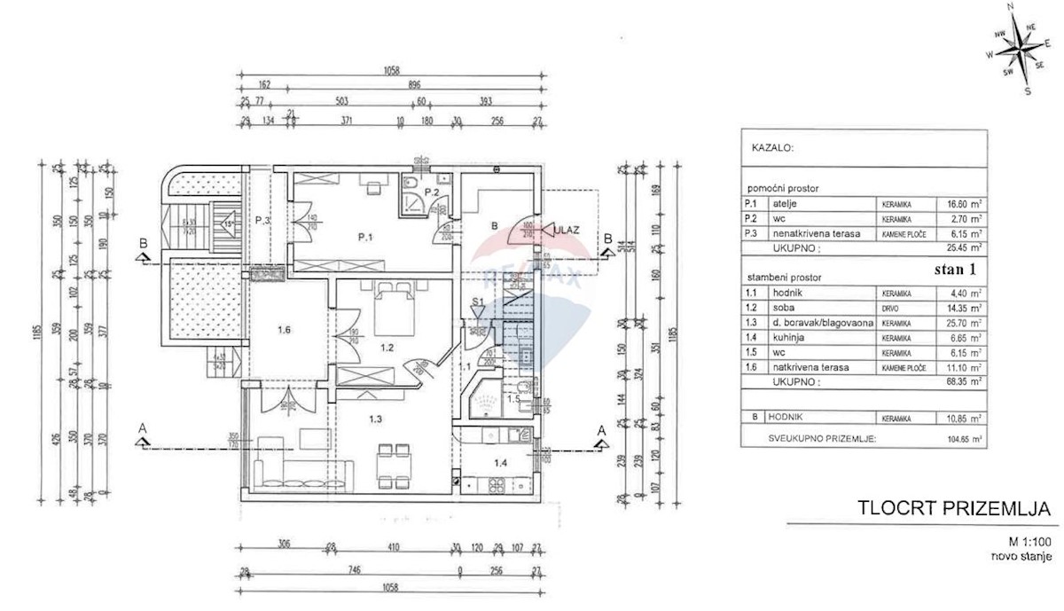 Casa Punat, 1m2