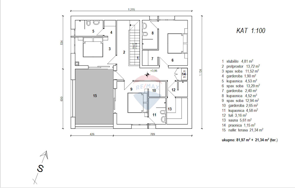 Casa Matulini, Poreč, 208,13m2