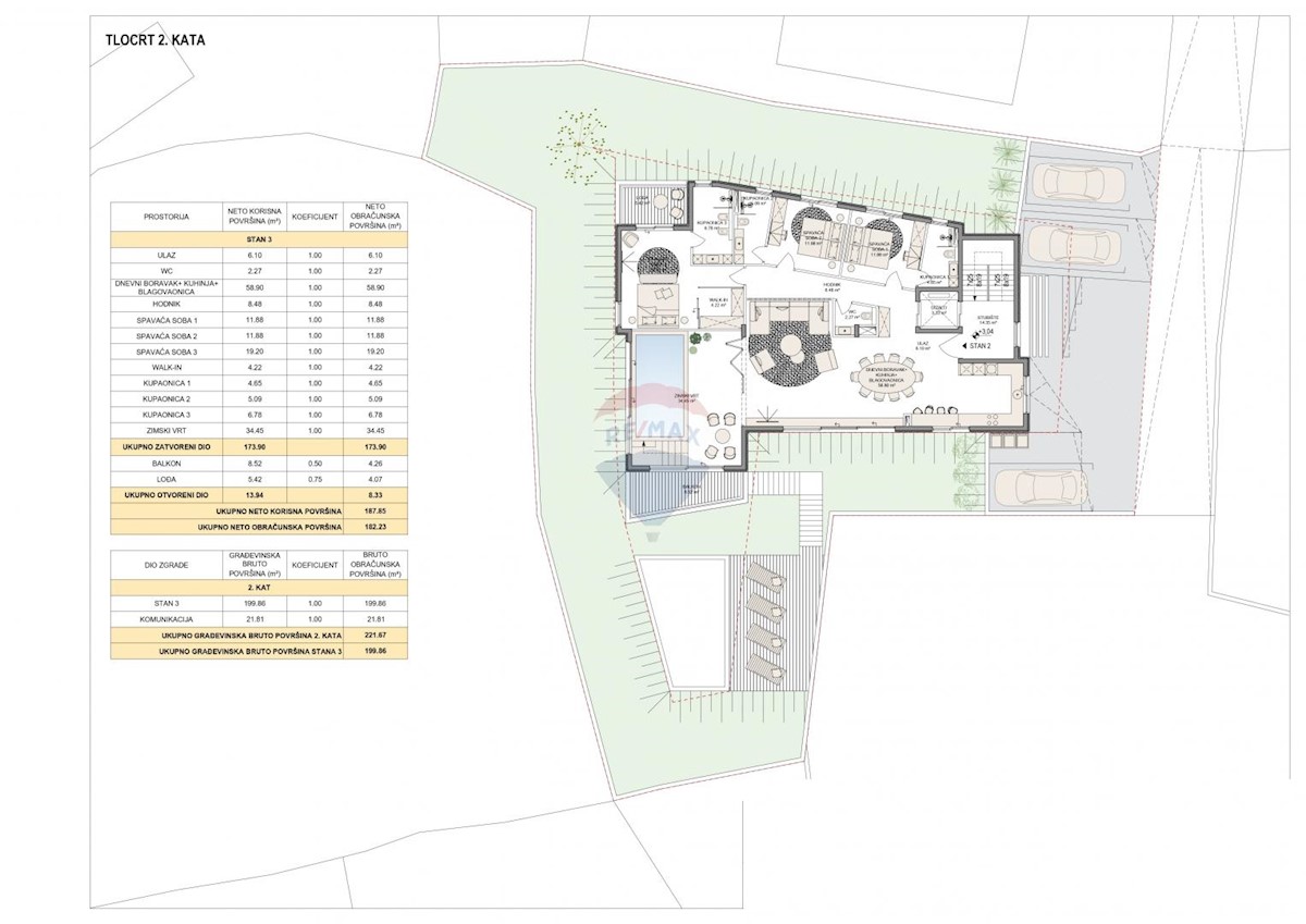 Terreno edificabile Pobri, Opatija - Okolica, 1.832m2