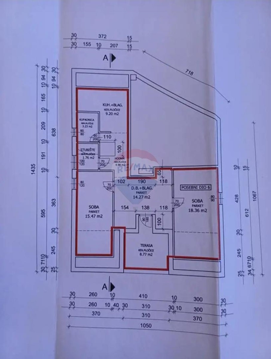 Appartamento Njivice, Omišalj, 76,04m2