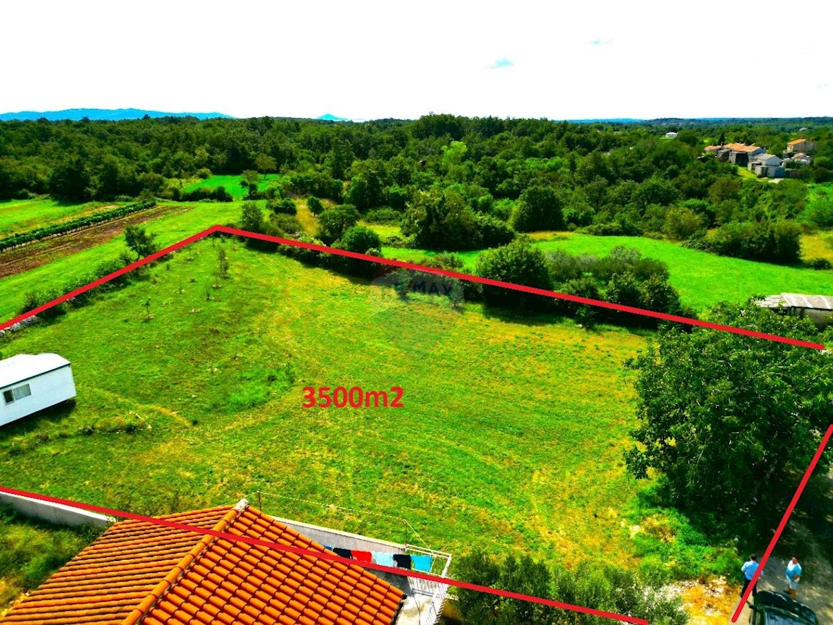 Terreno edificabile Klimni, Žminj, 3.500m2