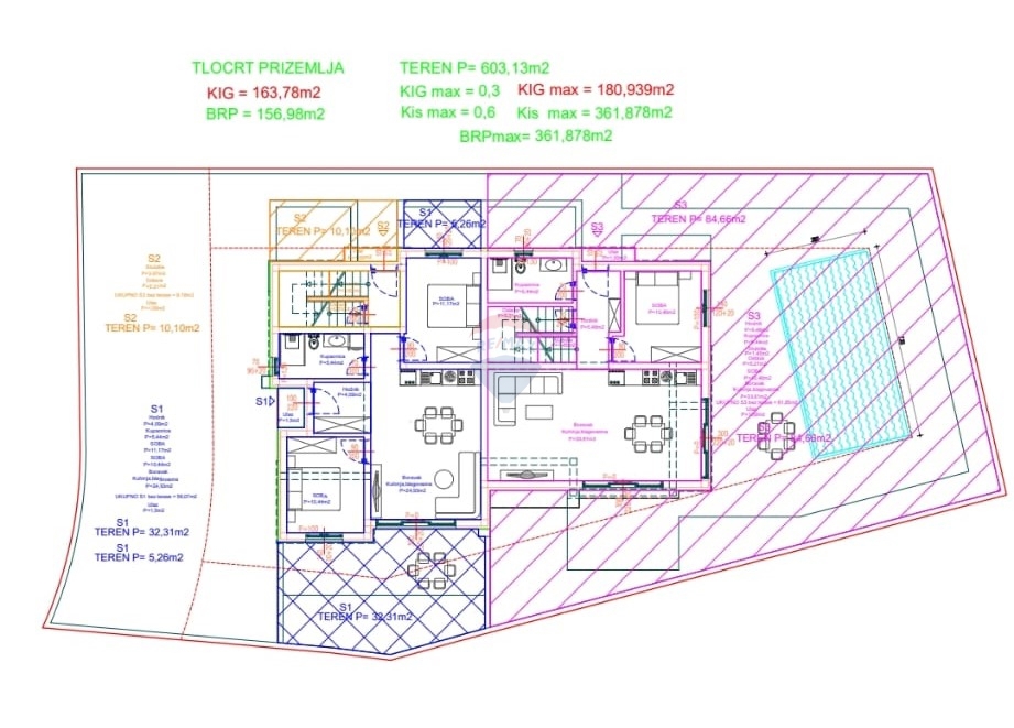 Casa Vodice, 121m2