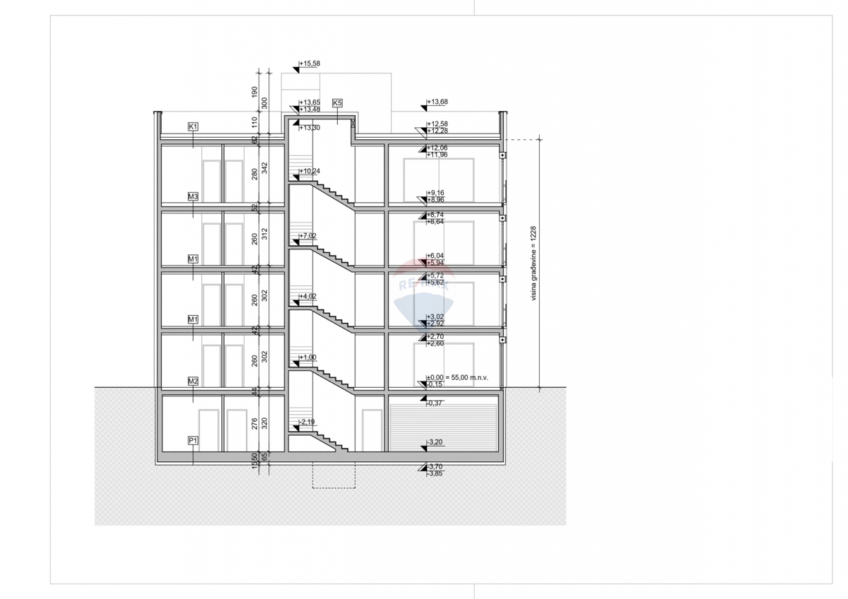 Appartamento di lusso al piano terra, 87,21 m2, Primošten