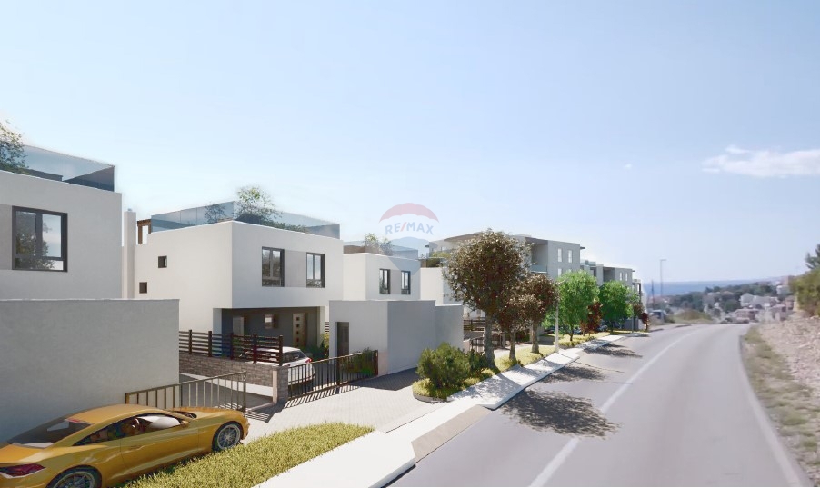 Progetto esclusivo! Villa moderna con terrazza panoramica e piscina, Primošten