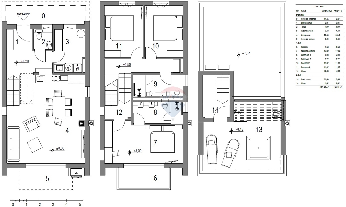 Progetto esclusivo! Villa moderna con terrazza panoramica e piscina, Primošten