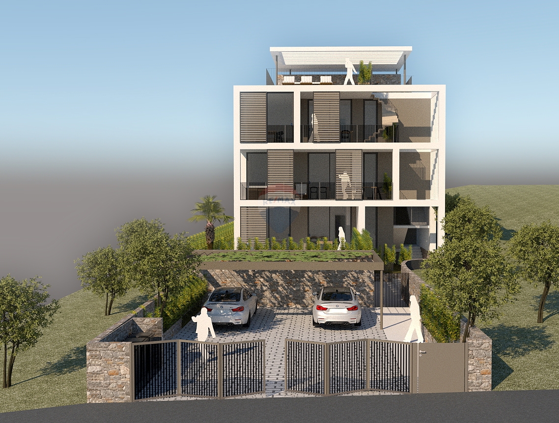 Appartamento con due camere da letto con arredamento di alta qualità al 1° piano, 97,15 m², Primošten