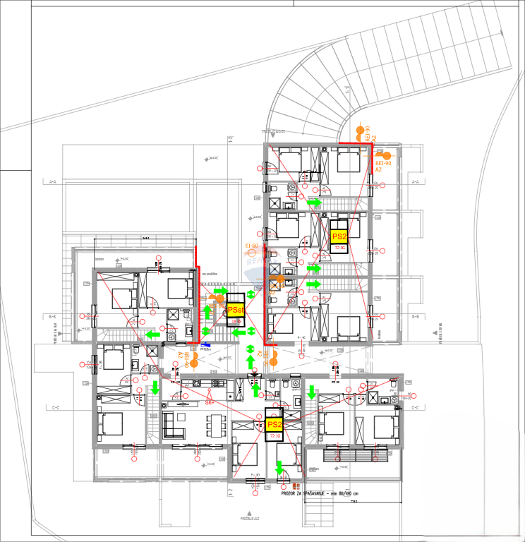 Terreno Srima, Vodice, 1.536m2
