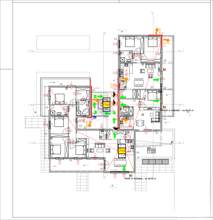 Terreno Srima, Vodice, 1.536m2