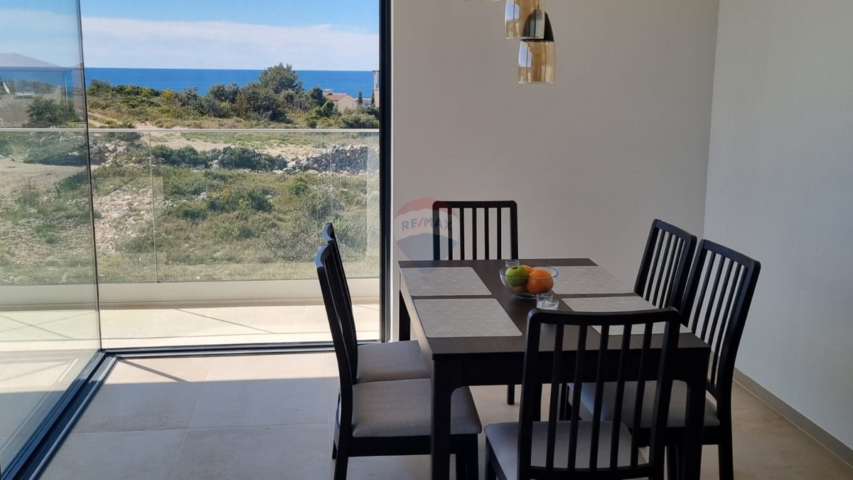Gemma rara: appartamento premium con vista panoramica sul mare nell'idilliaca penisola di Ražanj