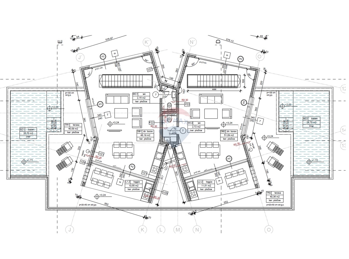 Appartamento Vodice, 194,10m2