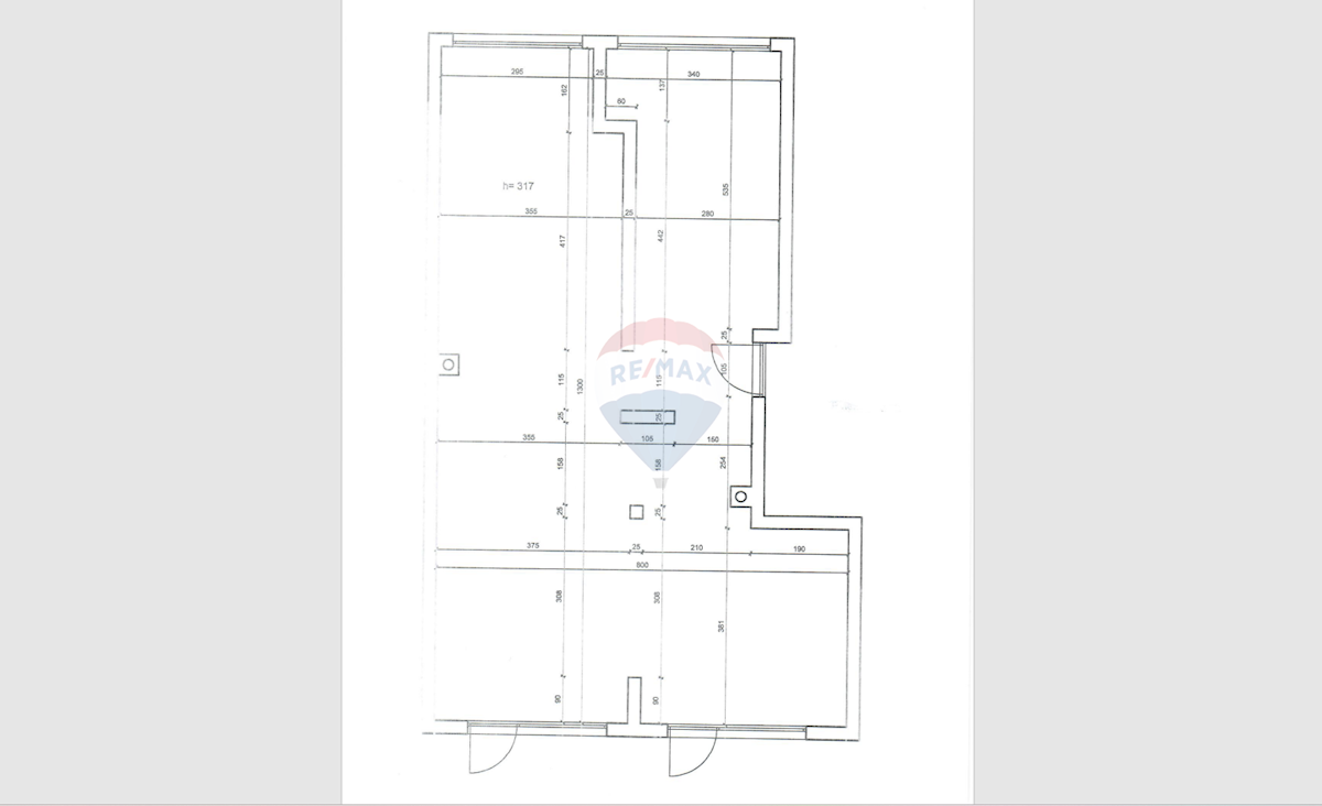 Commerciale Vodice, 98,46m2